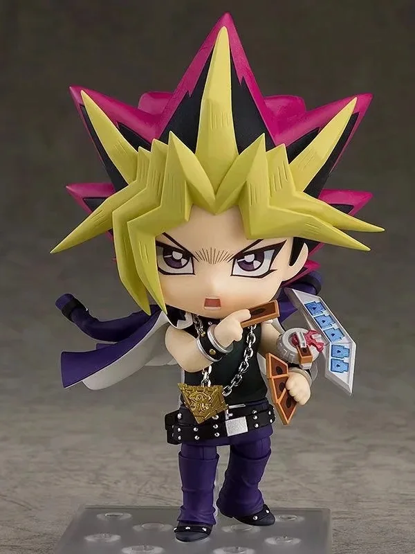 Yu Gi Oh Figure Yu-Gi-Oh! Duel Monsters Atem Mutou Yugi Muto 10CM 1069 Q Version Action Model | Игрушки и хобби