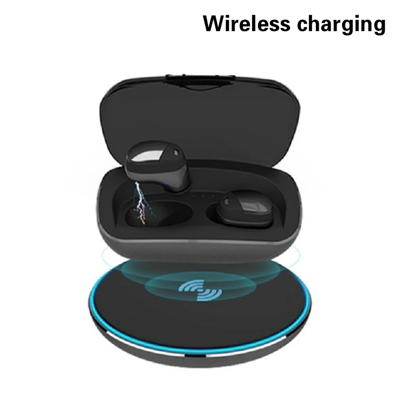 B Tx3 Tws 5,0 беспроводные Bluetooth наушники Ipx5 водонепроницаемые 3d стерео наушники с сенсорным управлением наушники-вкладыши 3000ма большая батарея - Цвет: B