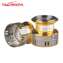 TSURINOTA FS800 FS1000 FS2000 FS3000 FS4000 FS5000 9+ 1BB 5,2: 1 Оригинальная Рыболовная катушка ручка металлическая катушка для морской/пресной воды