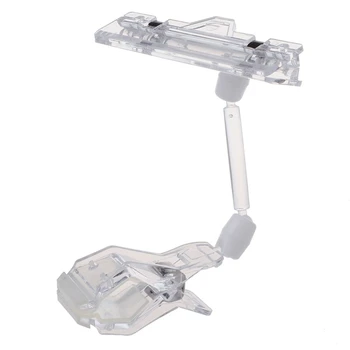 

6.5" Height Transparent Plastic Double Clips Adjustable Sign Card Display Holder