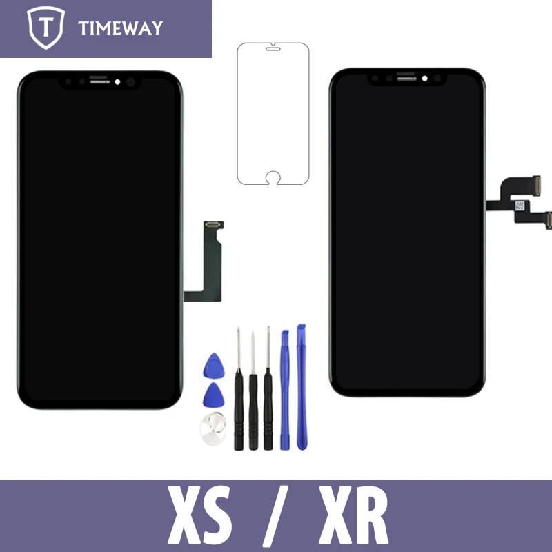 

For iphone XS XR LCD Display Screen For Tianma AMOLED OEM Digitizer with Touch Screen Assembly For iphone XS XR LCD Screen