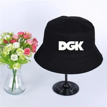 DGK логотип летняя шляпа Женская Мужская Панама, шляпа-Панама DGK дизайн плоский солнцезащитный козырек рыбалка, рыбак шляпа