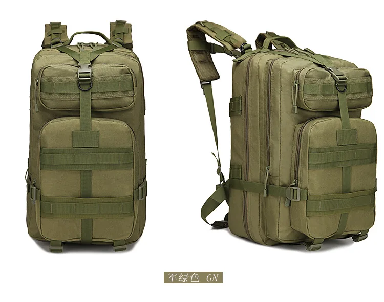 Outdoor Military Rucksacks 800D Nylon 40L Waterproof Tactical backpack Sports Camping Hiking Trekking Fishing Hunting Bags - Цвет: army green