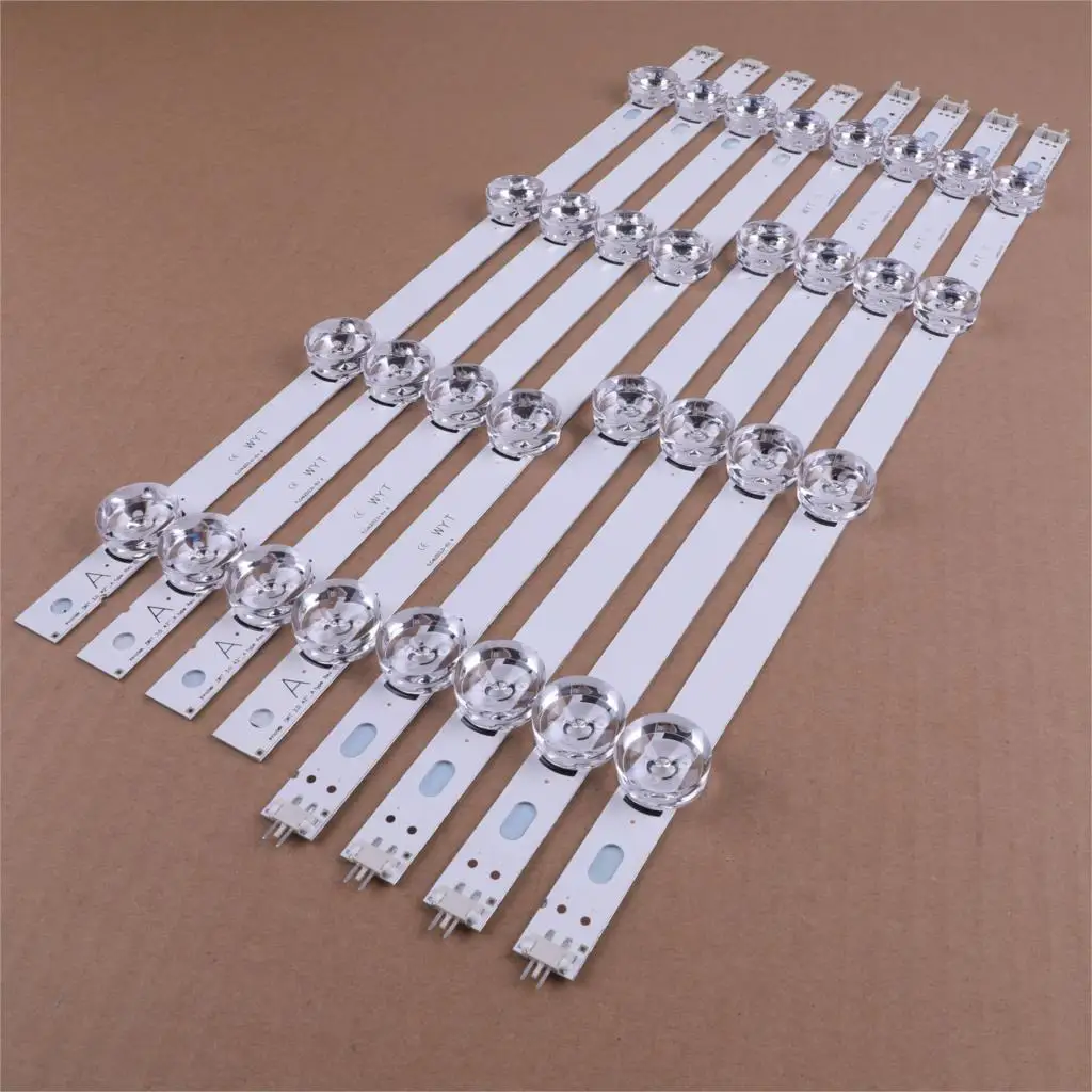 NEW!80PCS/10set LED Backlight Strip for LG 42LB5610 42LB5800 42LB585V 42LB DRT 3.0 42 A/B 6916L-1709A 1710A 6916L-1957A 1956A afbeelding