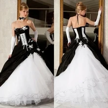 black and white corset dress