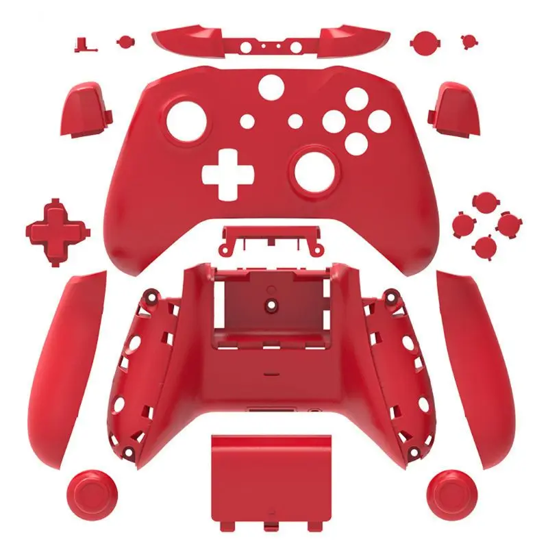 Чехол для Xbox One Slim Замена Полный корпус и кнопки Mod Kit матовый чехол