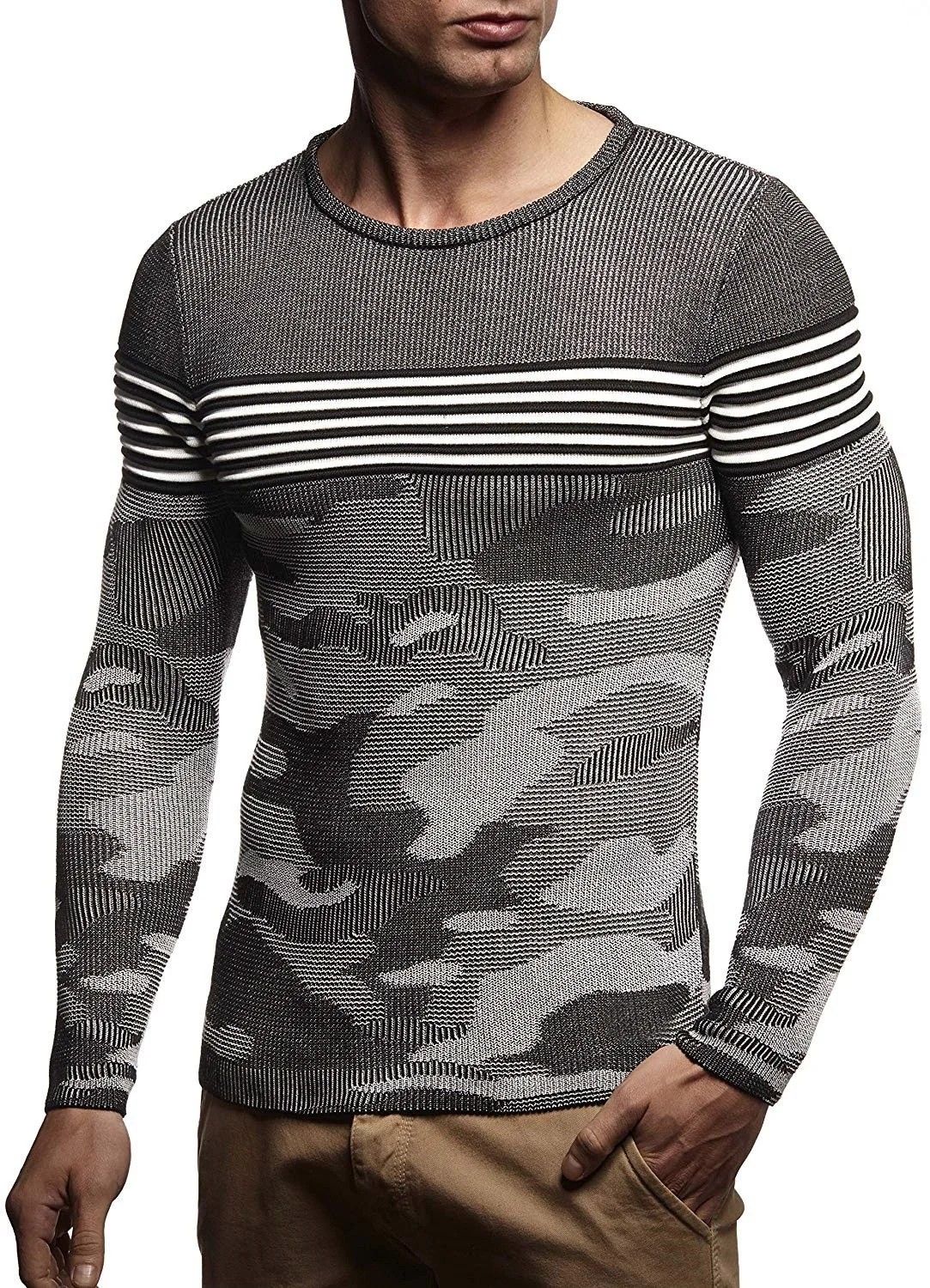 ZOGAA Men's Sweater Knitted Shawl Turtleneck Sweater Pullover Winter Streetwear Fashion High Quality Long Sleeve Man's Sweater
