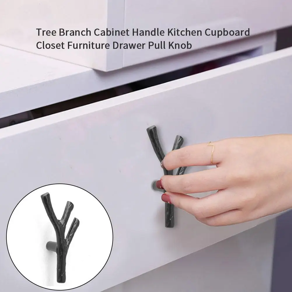 Fashion Tree Branch Furniture Cabinet Handle Kitchen Cupboard