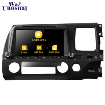 

8" Octa Core Android 9.0 Car GPS Navigation For Honda Civic RHD 2006 - 2011 Auto Car Radio Video player With BT WIFI Map 2 Din