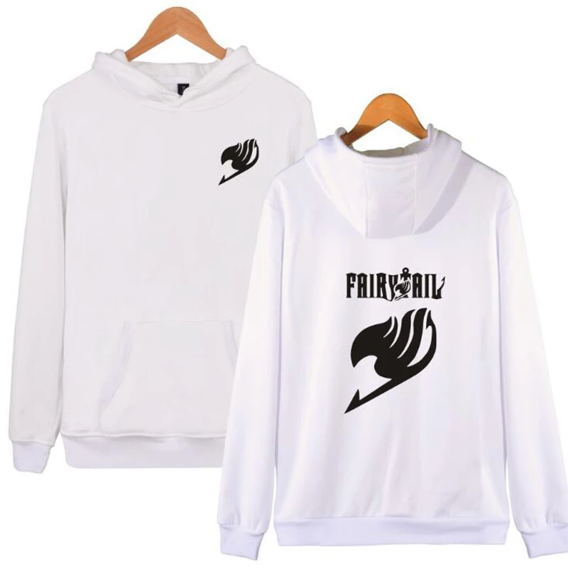  Hot Sale Fairy Tail Hoodies Sweatshirt Men Women Zipper Pullover Hoody Winter Warm Fashion Casual F