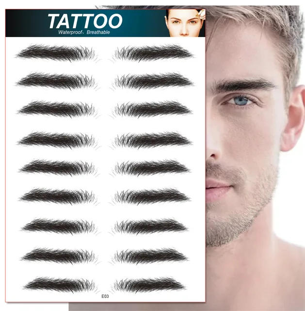 eyebrow shapes tattoo