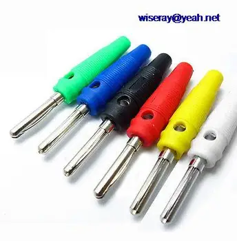 

DHL/EMS 300PCS 6 color 4mm Banana Plug Silicone Banana stick for 4mm Binding Post probes-A7