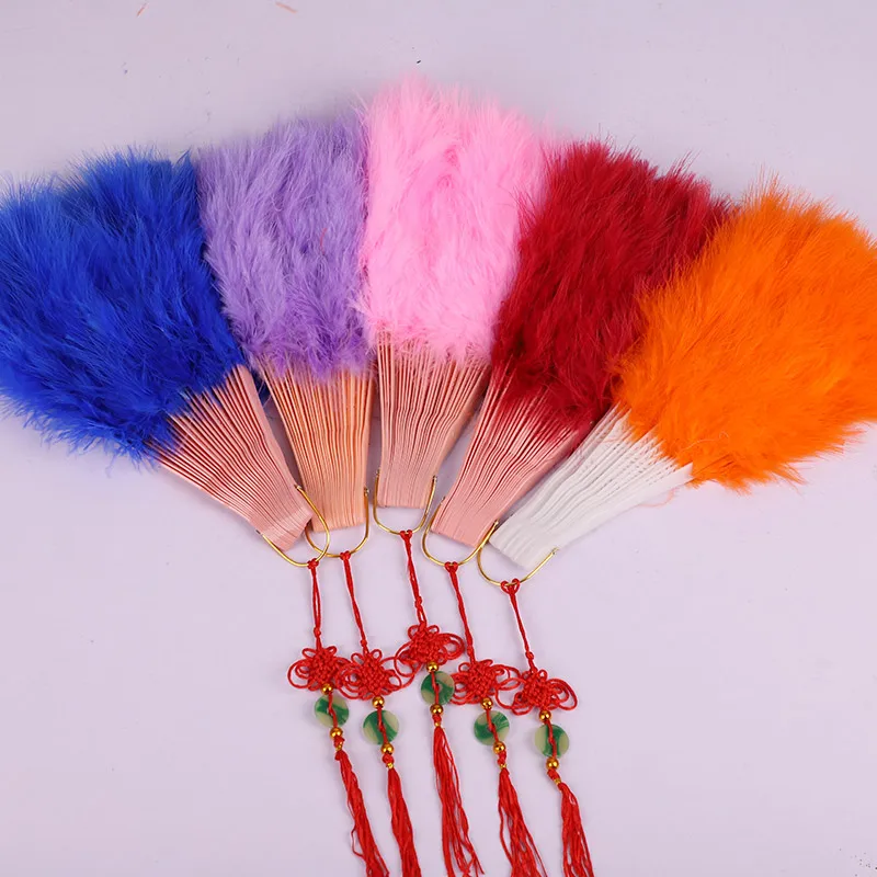 Highquality1pcsfluffyfeatherhandfandancestageshowprops
