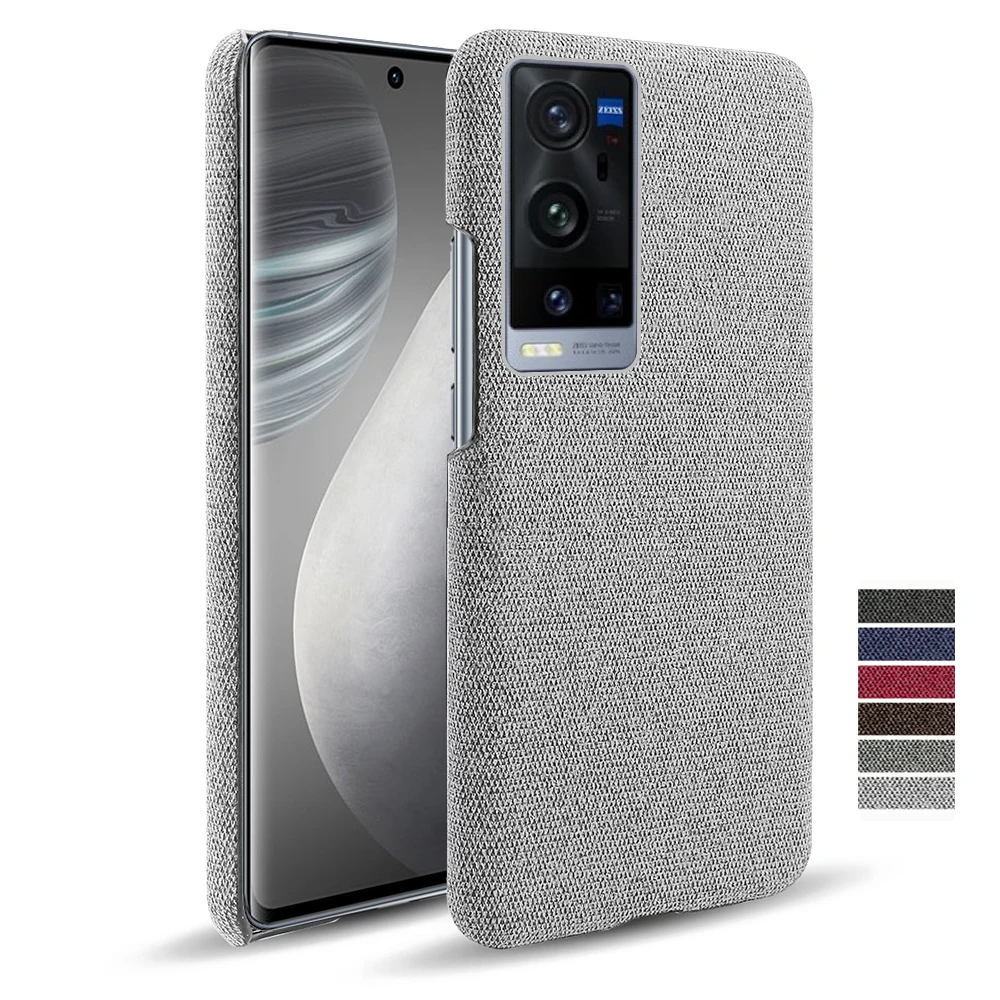 Тканевый кожаный чехол для Vivo X60 X30 X27 X50 Pro Plus iQOO 3 Neo 5 Z1x U3 U1 NEX S 5G X23 Тонкий ретро