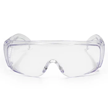 

Safety Glasses Adults Personal Protective Eyewear with Clear Anti Fog Scratch Resistant Lenses Use with Prescription Glasses