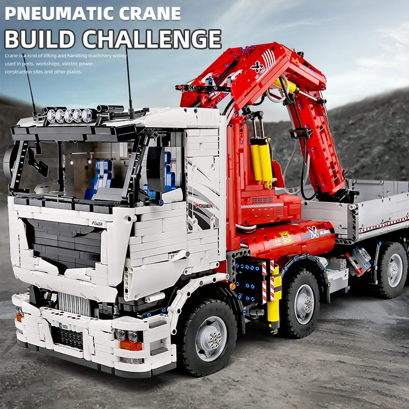 Форма KING 19002 Technic Автомобильные Игрушки совместимы с MOC 8800 пневматическим
