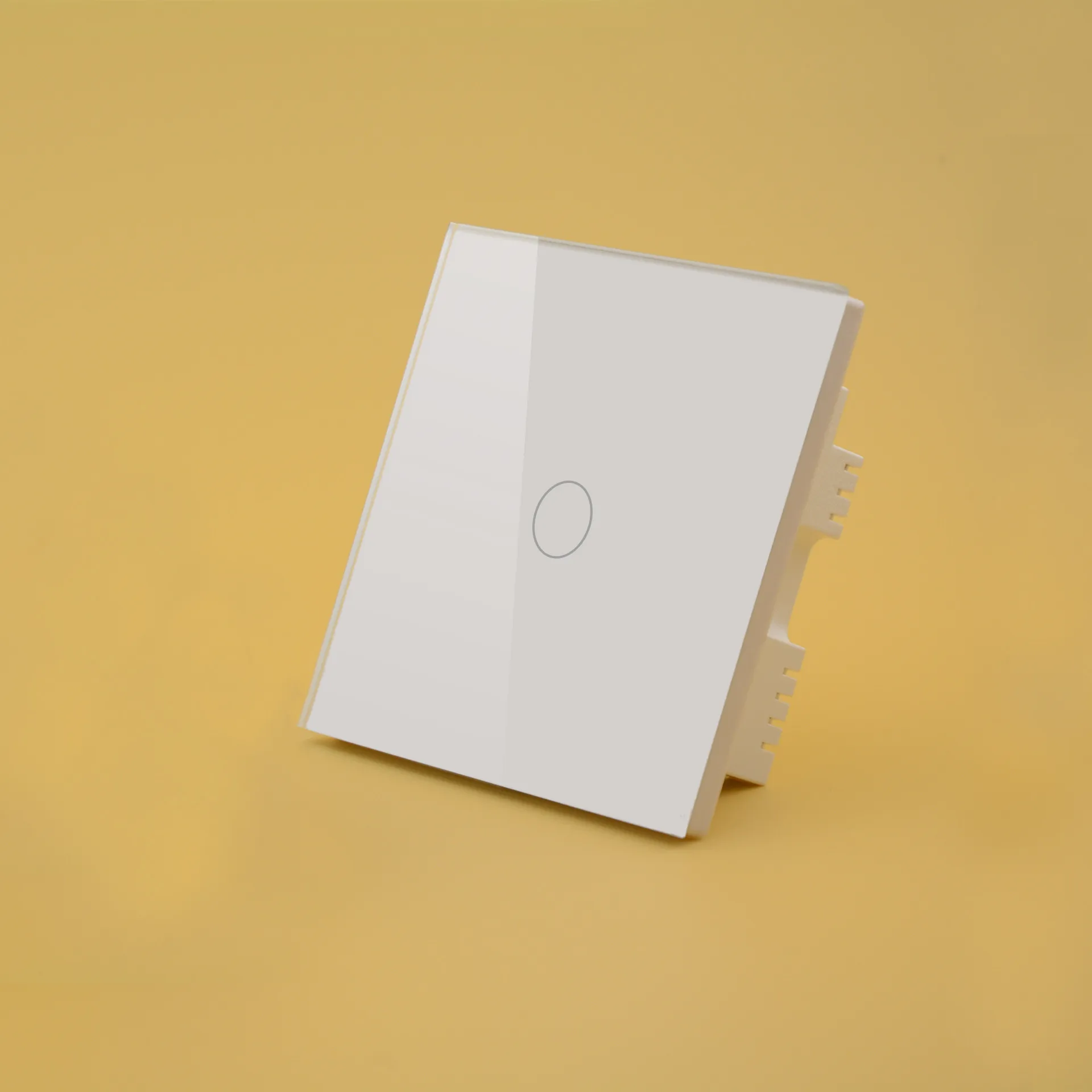 

Special Offer National Standard/Flower Compasses 86 Model Smart Home Touch Switch Single FireWire Smart Wall Switch