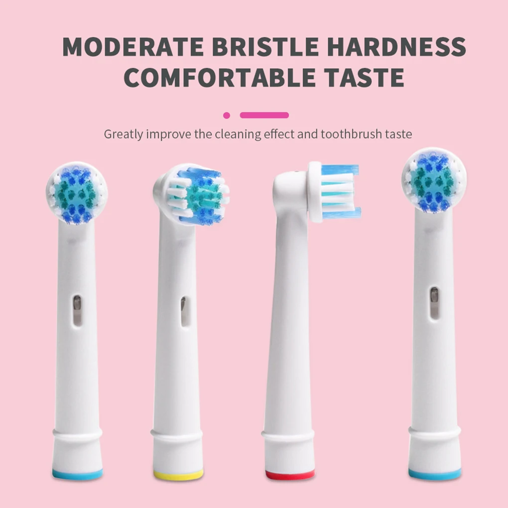 Têtes de brosse à dents électriques oral-b 4 pièces de rechange, pour Advance Power/Pro Health/Triumph/3D Excel/vitalité, précision propre