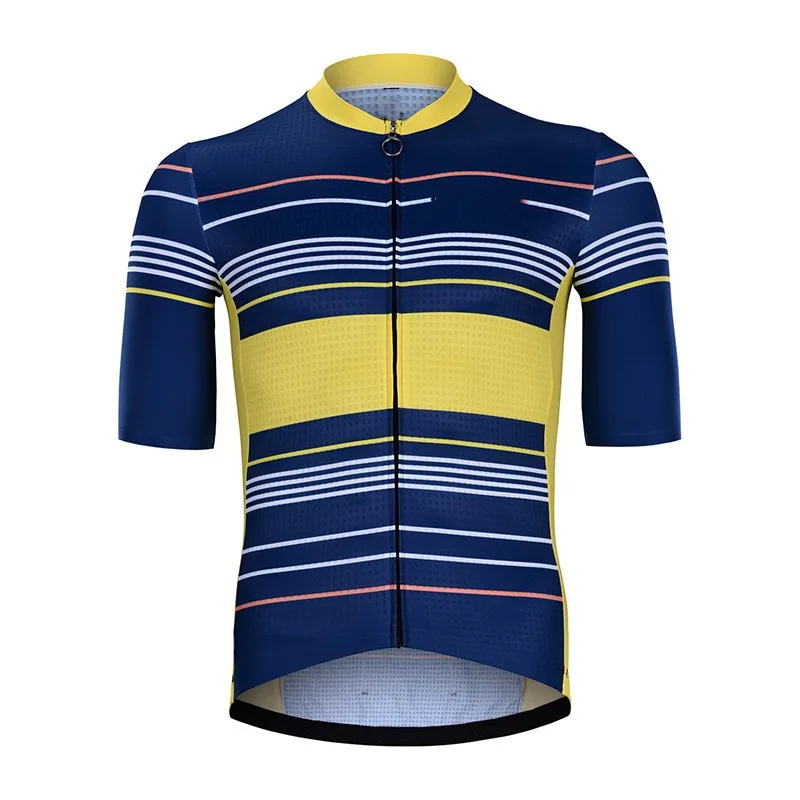 Maillot de ciclismo de descenso de alta calidad para hombre, camiseta de ciclismo de montaña, manga corta, secado rápido