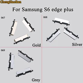 

ChengHaoRan Side Button For Samsung S6 edge plus Phone case side button switch power volume button repair parts replacement