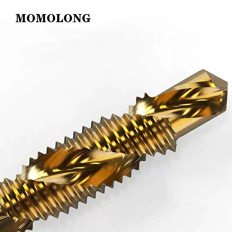 M3 M4 M5 M6 M8 M10 Tap Drill Bits 1/4 Hex Shank Machine Hand Taps Titanium Coated HSS Drilling Tap Bits Thread Screw Tools M3 M4 M5 M6 M8 M10 Tap Drill Bits 1/4 Hex Shank Machine Hand Taps Titanium Coated HSS Drilling Tap Bits Thread Screw Tools