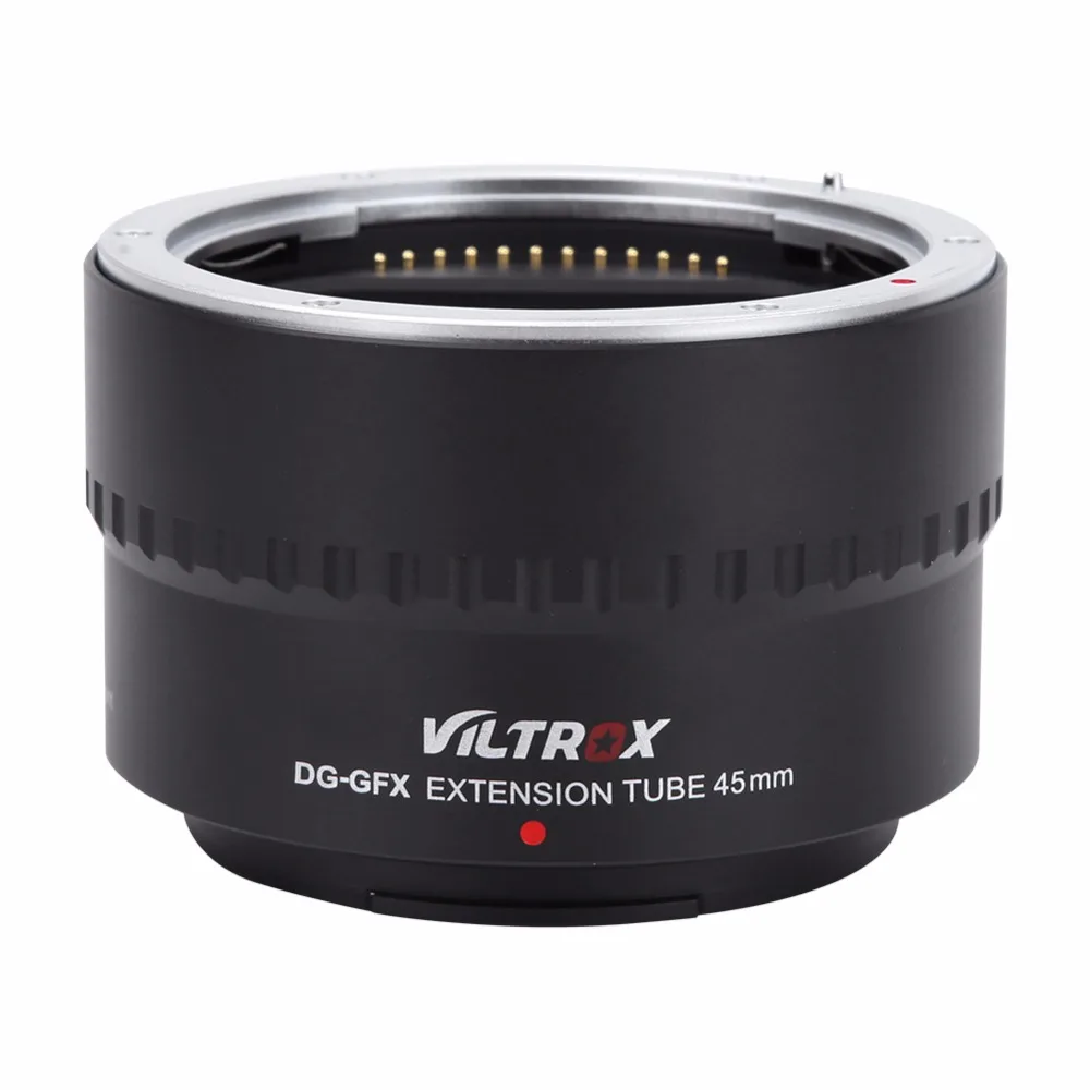 Viltrox 45 мм Автофокус AF Макро Удлинитель объектив Adatper кольцо Крепление для Fuji GFX 50S 50R GFX Крепление камеры среднего формата