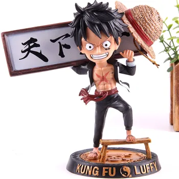 

Anime One Piece Kung Fu Luffy Usopp Figures PVC Action Figure Collectible Model Toy Anime Cartoon Toys For Boys