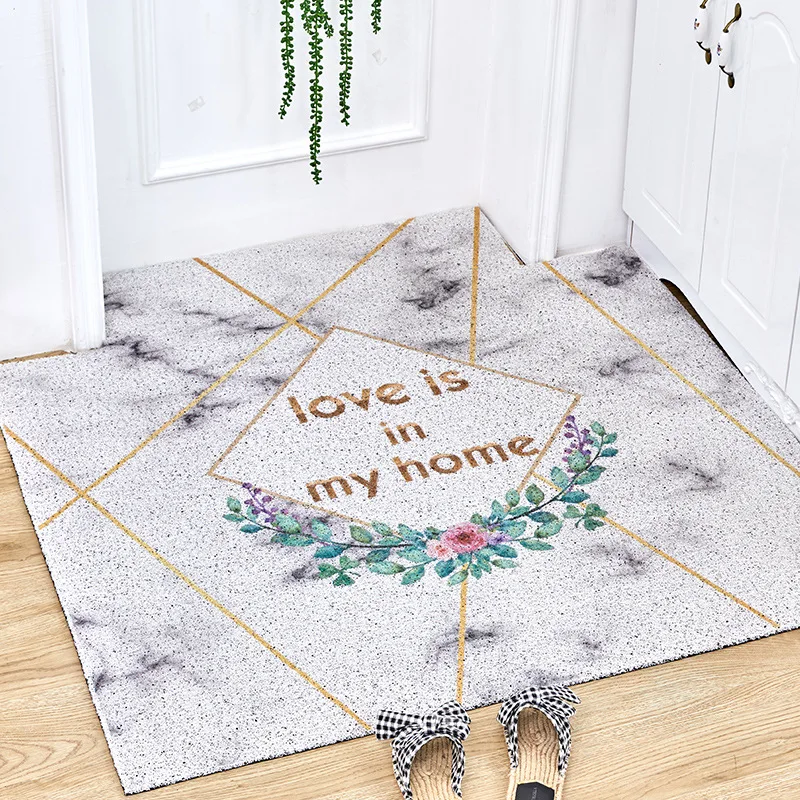 Прекрасный дизайн с узорами, напольный коврик, входной коврик, напольный коврик, противоскользящий дверной коврик, коврик для ванной, кухни, коврик для кухни