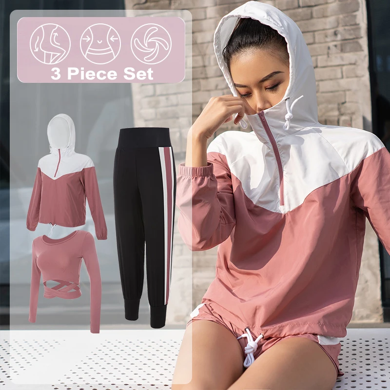 3 Piece Set Gym Clothing  (8)