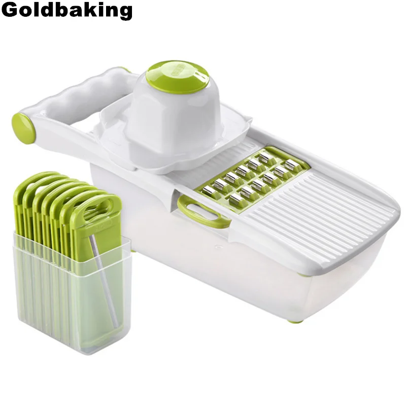 Mandoline 8 in 1 Vegetable Slicer – Sugar & Cotton