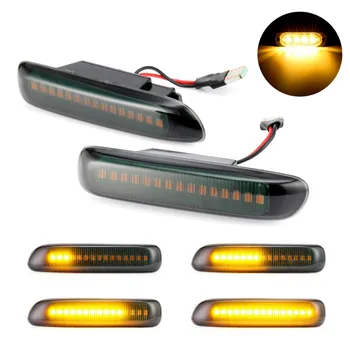 

Flowing Dynamic Led Side Marker Lights Sequential Turn Signal Lights Blinker for BMW E46 Limo Coupe Compact for 3 Series BMW E46