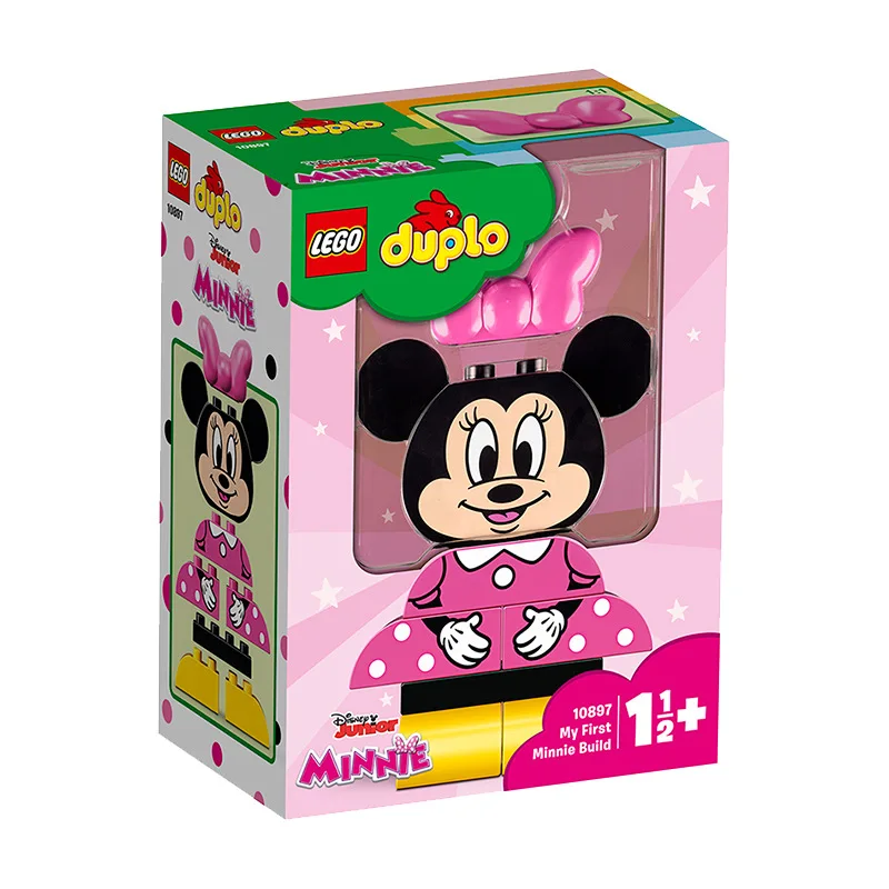 LEGO March New Products Duplo Series My Assembling Minnie 10897 Lego Toy Building Blocks