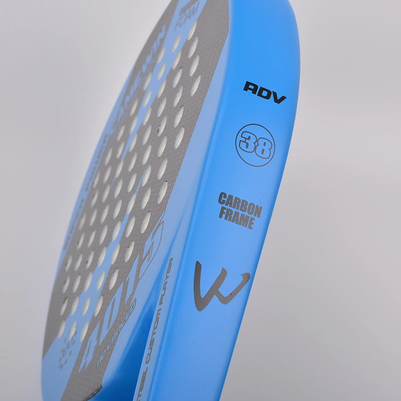 New Beach Tennis Racket Professional Carbon and Glass Fiber Soft EVA Face Men Women Equipment Tennis Racquet with Bag Cover