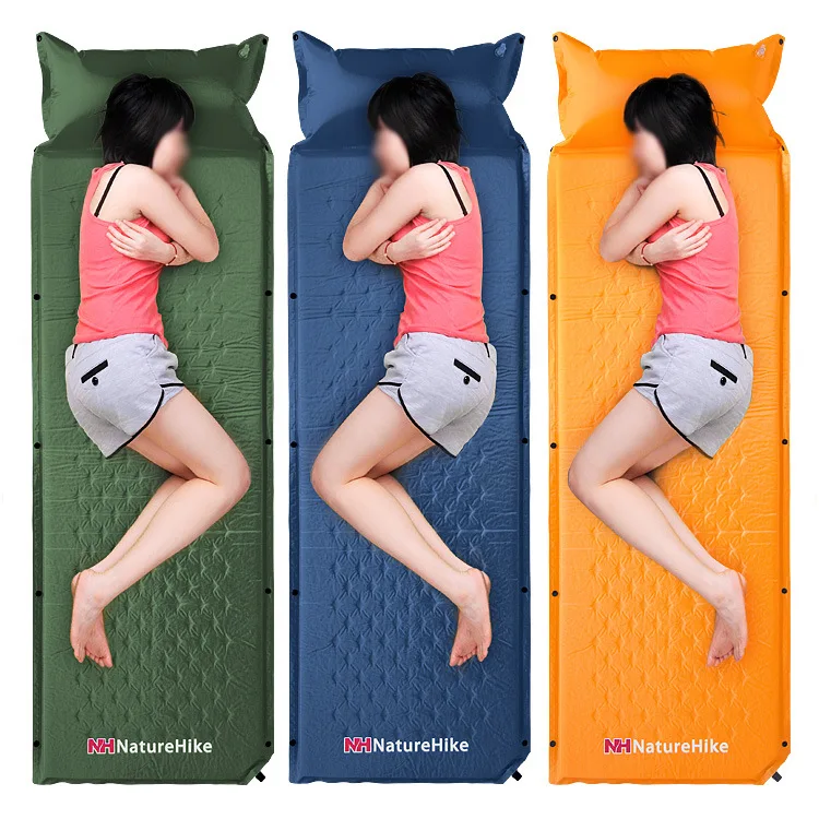 

NH Outdoor Camping Tent Moisture Proof Pad Widened Nap Mat-Joint Double Automatic Inflatable Pad