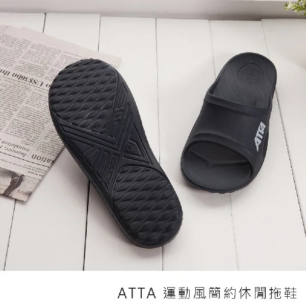 

2 Double Sale] Taiwan Import Mute Slippers Summer Outdoor Anti-slip Thick Bottomed Bathroom Men And Women Summer Slipper Atta