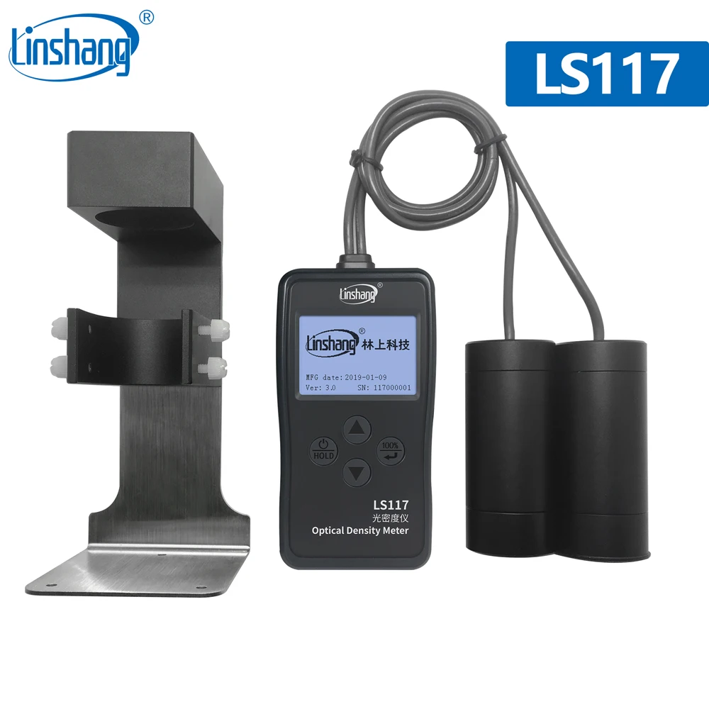 Linshang LS117 денситометр Оптический измеритель плотности тестирование точечной
