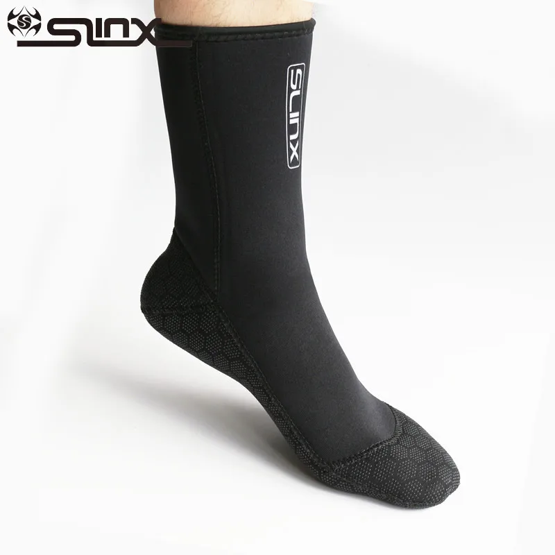 

SLINX 1 Pair 3mm Neoprene Scuba Diving Socks Anti-scratch Keep Warm Wetsuit Swimming Boot Snorkeling Shoes Swimming Socks
