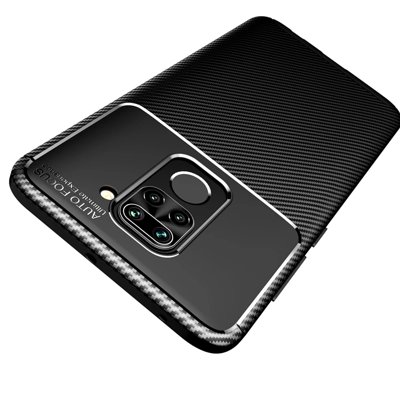 HATOLY углеродного волокно покрытие для Xiaomi реого 10X Case Funda Ultra Thin телефон чехол Redmi10 X