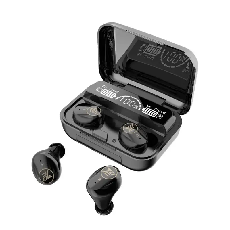 Tws Bluetooth V5.1 гарнитура со светодиодным цифровым дисплеем беспроводные наушники M16