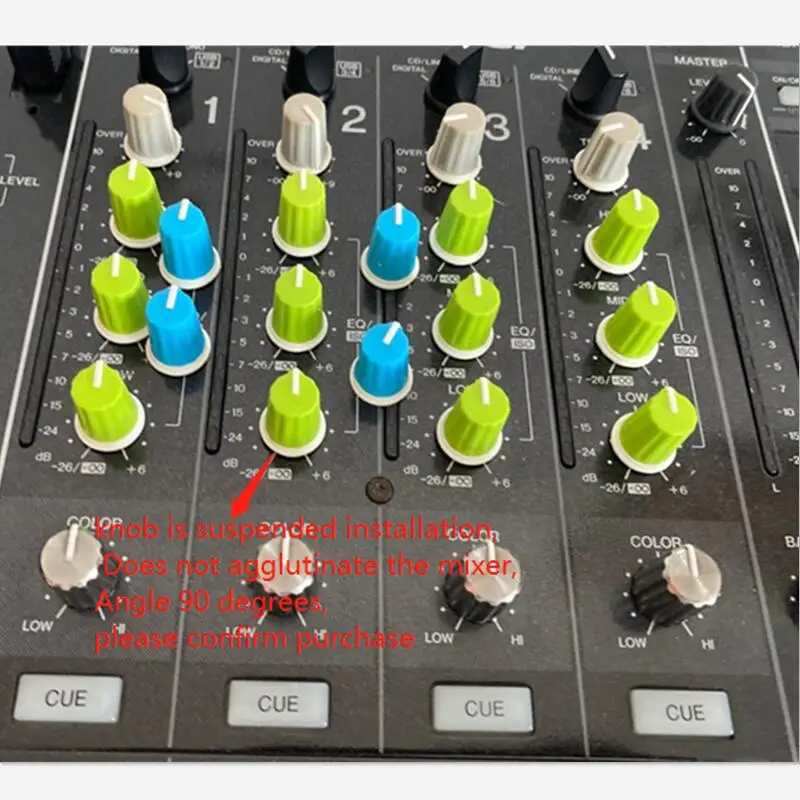 50 pz sostituire la manopola rotante EQ per Pioneer DJ MIXER DJM djm-2000 900 850 750 700 800 DAA1176 DAA1305 colorato si può scegliere - immagine 5