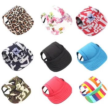 

Pet Dog Caps Small Puppy Pets Summer Print Cap Dog Baseball Visor Hat Outdoor Accessories Sun Bonnet Cap Chihuahua Yorkshire #10