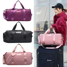 

Fashion Large Capacity Travel Bag Waterproof Luggage Tote Handbag Duffle Bag Gym Yoga Storage Shoulder Bag For Women’s Men Packs