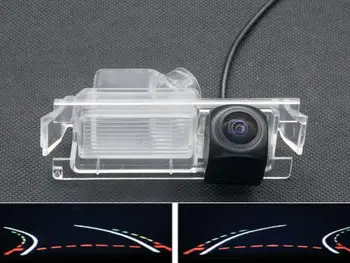

1080P Car Rear View Camera Trajectory Tracks Fisheye For Kia K2 Rio Sedan Hatchback Ceed 2013Hyundai Accent Solaris Verna 2014
