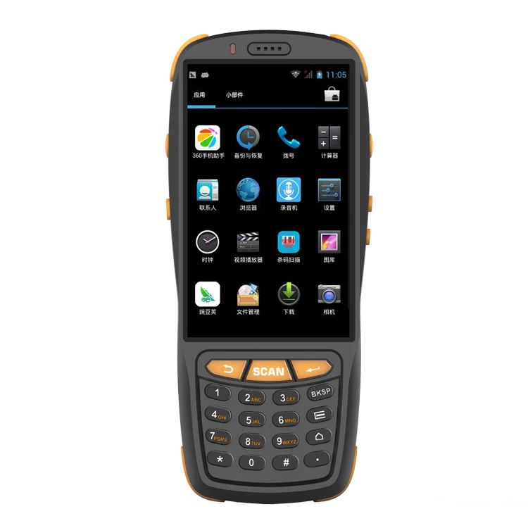 ZKC PDA3503S сбор данных сканер штрих-кода терминал Встроенный Wi-Fi Bluetooth 4 г qr-код Сканер сенсорный дисплей