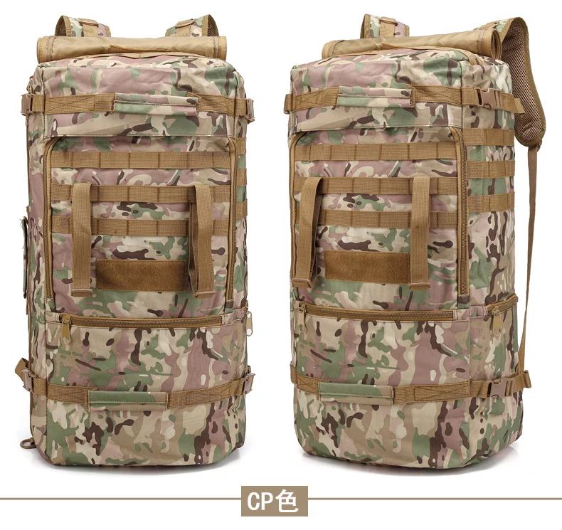 Waterproof 60L Tactical Camouflage sprots backpack men travel outdoor Military male Mountaineering Hiking Climbing Camping bags