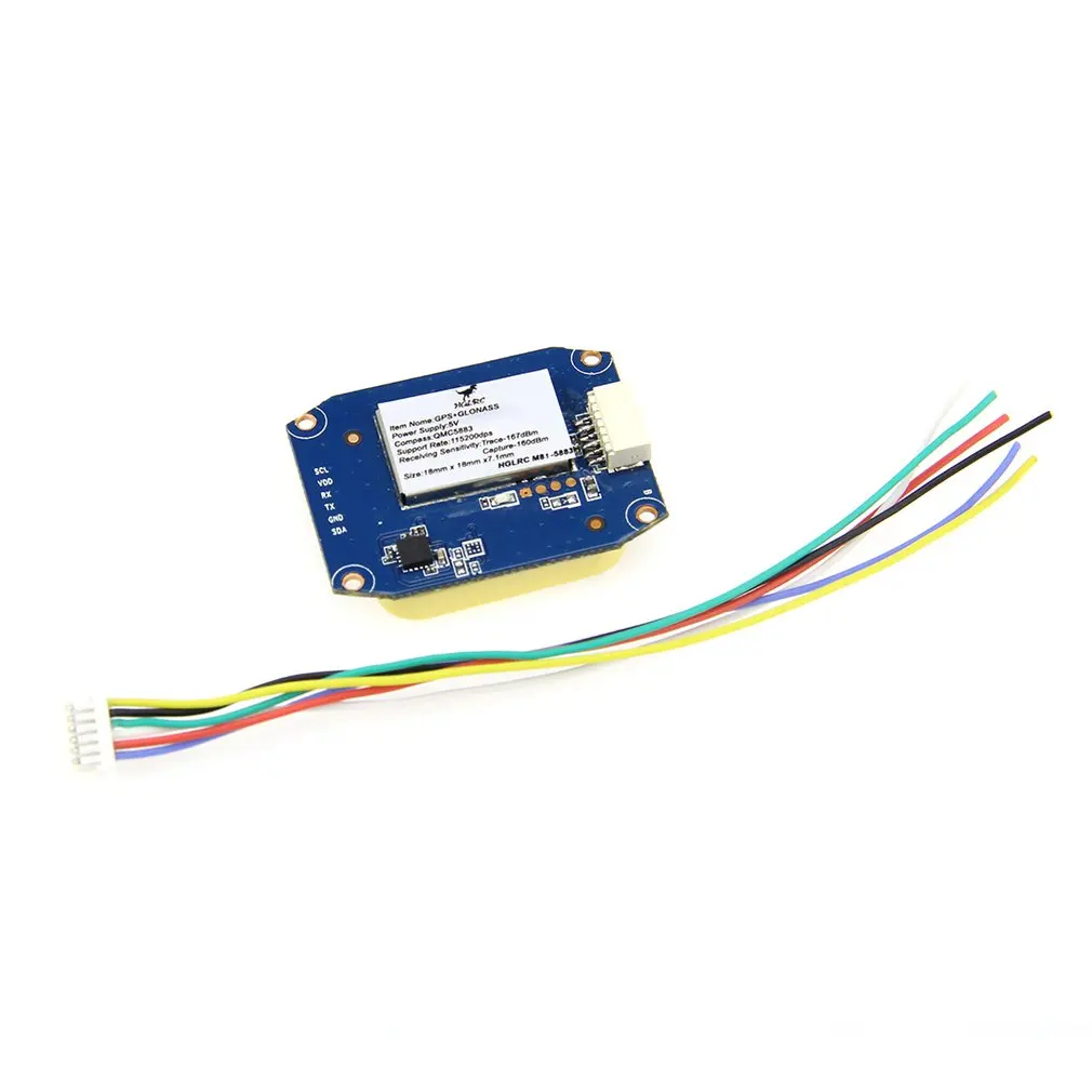 HGLRC M81-5883 SAM-M8Q gps и QMC5883 компасы модуль электронный компас для радиоуправляемого дрона FPV гоночные модели часть и аксессуары