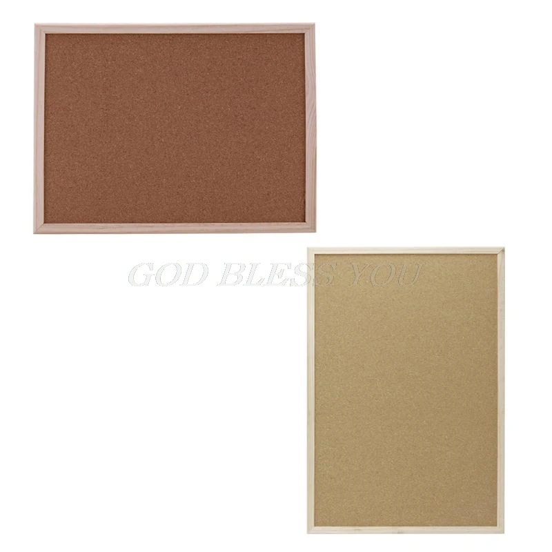 

40x60cm Cork Board Drawing Board Pine Wood Frame White Boards Home Office Decorative