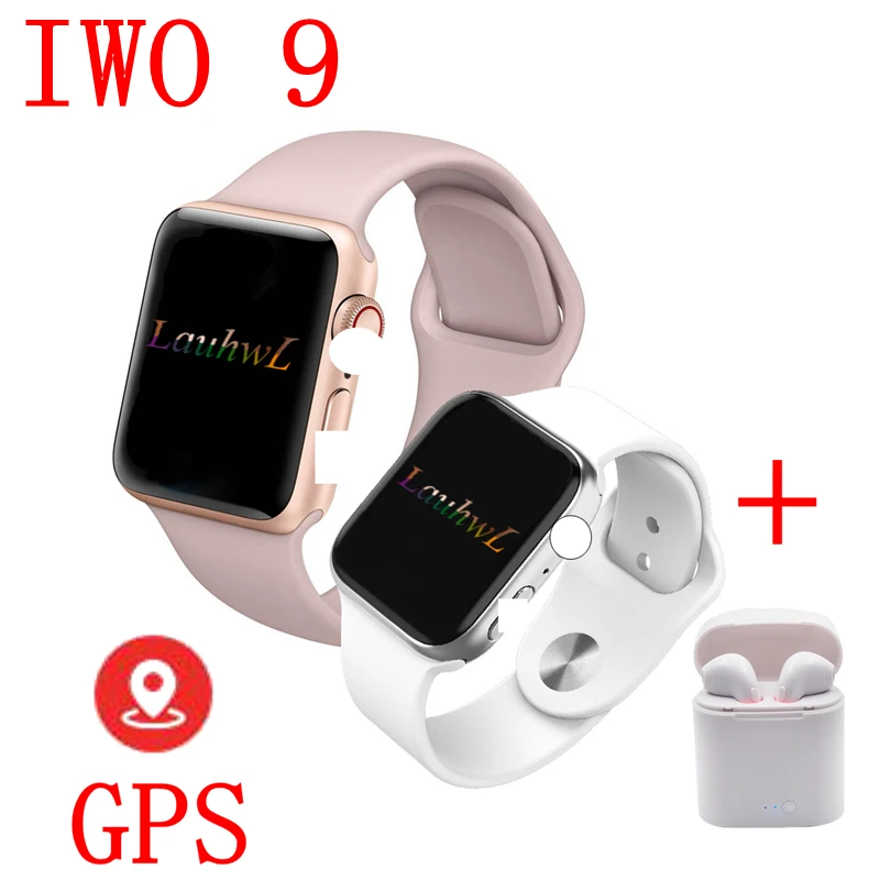 IWO 9 Смарт часы 44 мм 1:1 серия часов 4 MTK2503AVE наручные SmartWatch 8 обновленная