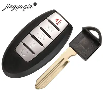 Keyforkess keykeyless per Nissan Patrol Armada 5 pulsanti 433.92Mhz FSK ID46 Pcf7952 Chip Smart Remote Car Key Fob 1 Keyforkess keykeyless per Nissan Patrol Armada 5 pulsanti 433.92Mhz FSK ID46 Pcf7952 Chip Smart Remote Car Key Fob - Jingyuqin keykeyless per Nissan Patrol Armada 5 pulsanti 433 92Mhz FSK ID46 Pcf7952 Chip Smart