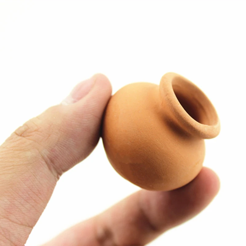 

Grass Flower Pots Outdoor Yard Container Mini Planter Wedding Crafts Garden Ceramic Clay Plant